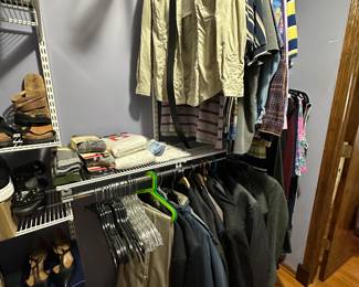 Men's clothing and shoes....