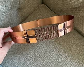Vintage Renoir copper belt