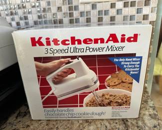 KitchenAid hand mixer