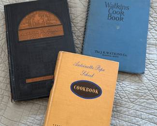 Vintage cookbooks