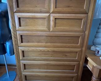 Thomasville tall chest of drawers.....