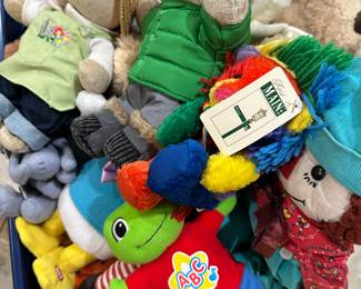 Stuffed animals.....