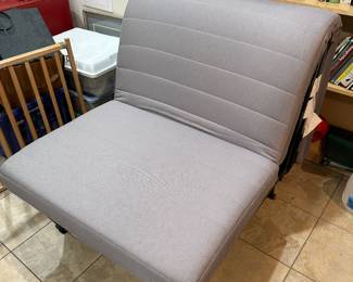 Ikea chair that folds out to a twin bed