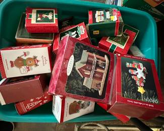 Hallmark ornaments - new in box