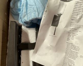 Light fixtures new in box.....