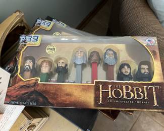 The Hobbit Pez collection - all new in box