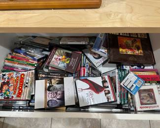 DVD's and CD's.....