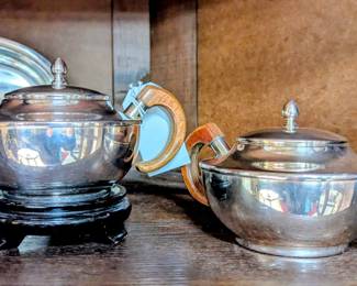 Silver Plate Tea Pots