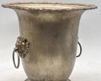 silver ice bucket