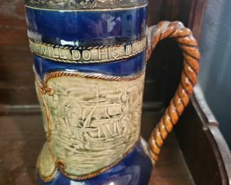 A Royal Doulton Trafalgar Centenary Admiral Nelson commemorative jug.