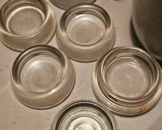 glass tea light holders