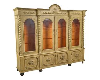 Painted Display Cabinet