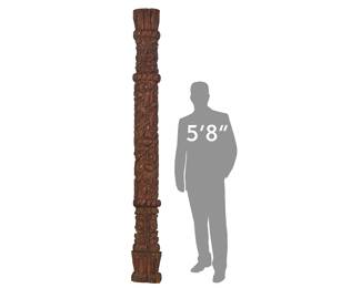 Carved Architectural Pillar