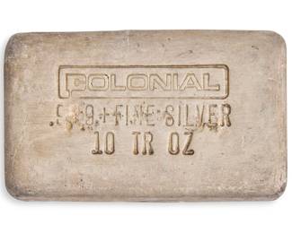 10 ozt Fine Silver Bar