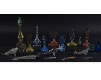 Vintage Glass Perfume Bottles