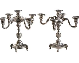 Sanborns Sterling Silver Candelabras