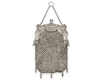 Sterling Silver Mesh Purse