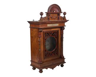Antique Polyphon Upright Music Box
