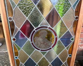 Stained glass window/art