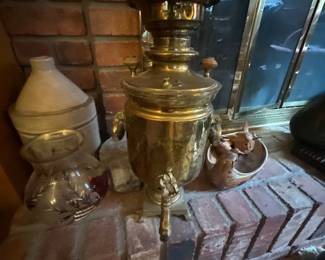 Vintage brass decor