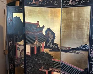 Asian room divider
