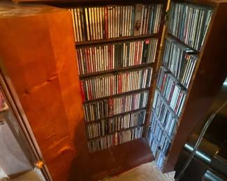 CD storage furniture