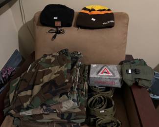 Tactical US military gear