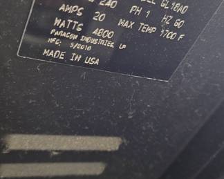 Front Loading Paragon Kiln.  Ready to move into your own studio!