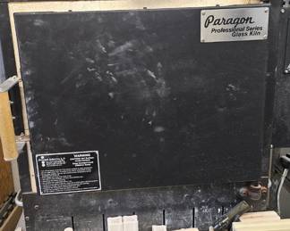 Front Loading Paragon Kiln.  Ready to move into your own studio!