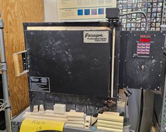 Front Loading Paragon Kiln.  Ready to move into your own studio!