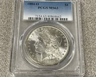Some very nice high-grade silver dollars