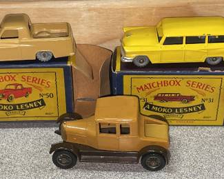 Antique Matchbox cars