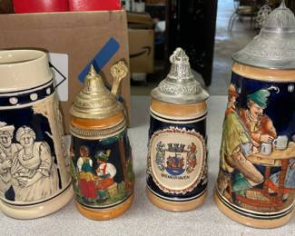 Pre WW2 German Steins 