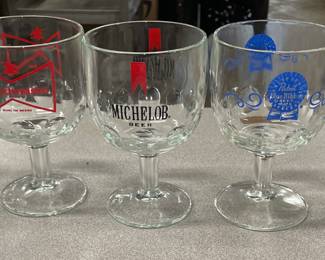 Vintage 1970’s beer glasses