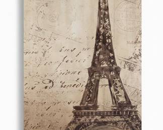 Eiffel Tower Canvas Wall Art