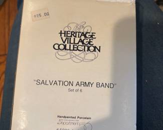 Department 56 Salvation Army Band - in box