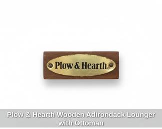 Plow & Hearth Adirondack Set