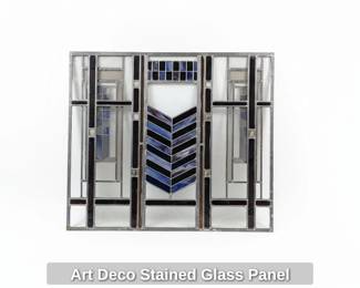Art Deco Stained Glass