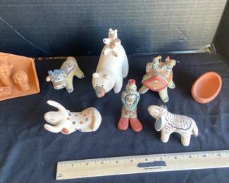 Signed Native American Stone Pieces