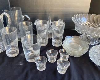 Gumps And Steuben Glassware