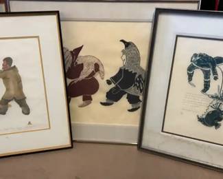 Last Group Of Eskimo Prints