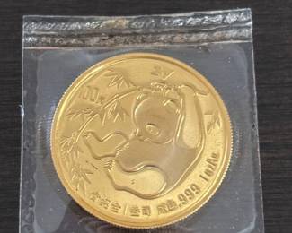 1985 Panda 1 oz. Gold Coin