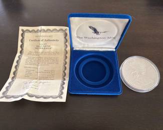 1992 Giant Half Pound Silver Eagle