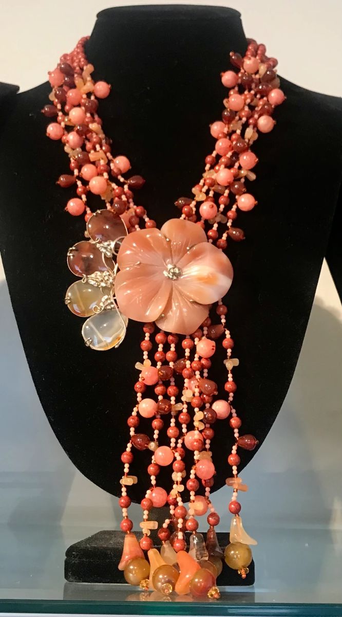 Natural stone and shell showstopper