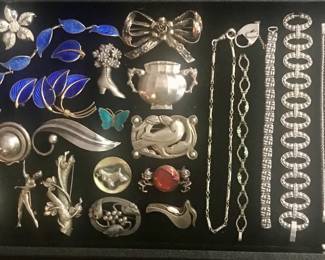 Sterling artists Georg Jensem, David Andersen, Lagos, etc.