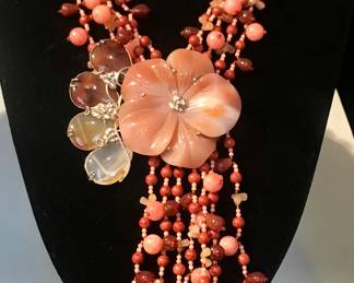 Natural stone and shell showstopper