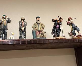 Several golf-related art 