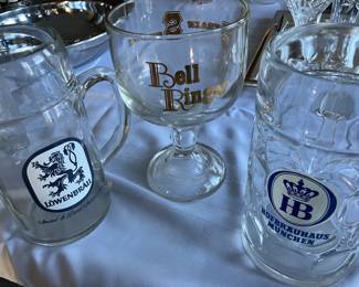 Beer glasses