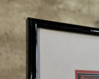 "Santa Clara Pot", an original pastel by listed artist, Dee Toscano. Professionally framed and measures in frame, 39” H x 31” W. Dolores Anita (Dee) Burgess Toscano, a painter and sculptor of Indians and other Western subjects, was born February 19, 1932, in Fort Worth, Texas, growing up there and in Lubbock and Odessa, Texas.

