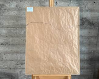 "Santa Clara Pot", an original pastel by listed artist, Dee Toscano. Professionally framed and measures in frame, 39” H x 31” W. Dolores Anita (Dee) Burgess Toscano, a painter and sculptor of Indians and other Western subjects, was born February 19, 1932, in Fort Worth, Texas, growing up there and in Lubbock and Odessa, Texas.

